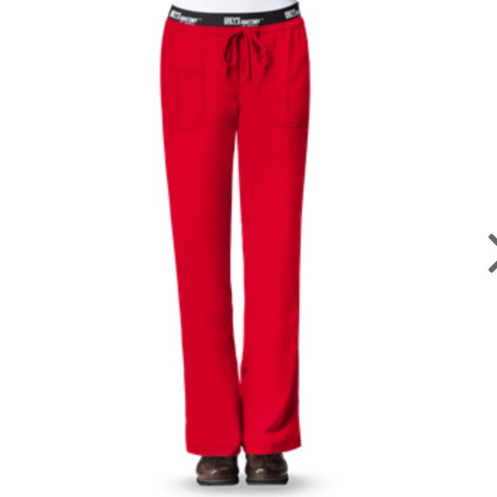 Grey’s Anatomy Active Red Scrub Pants